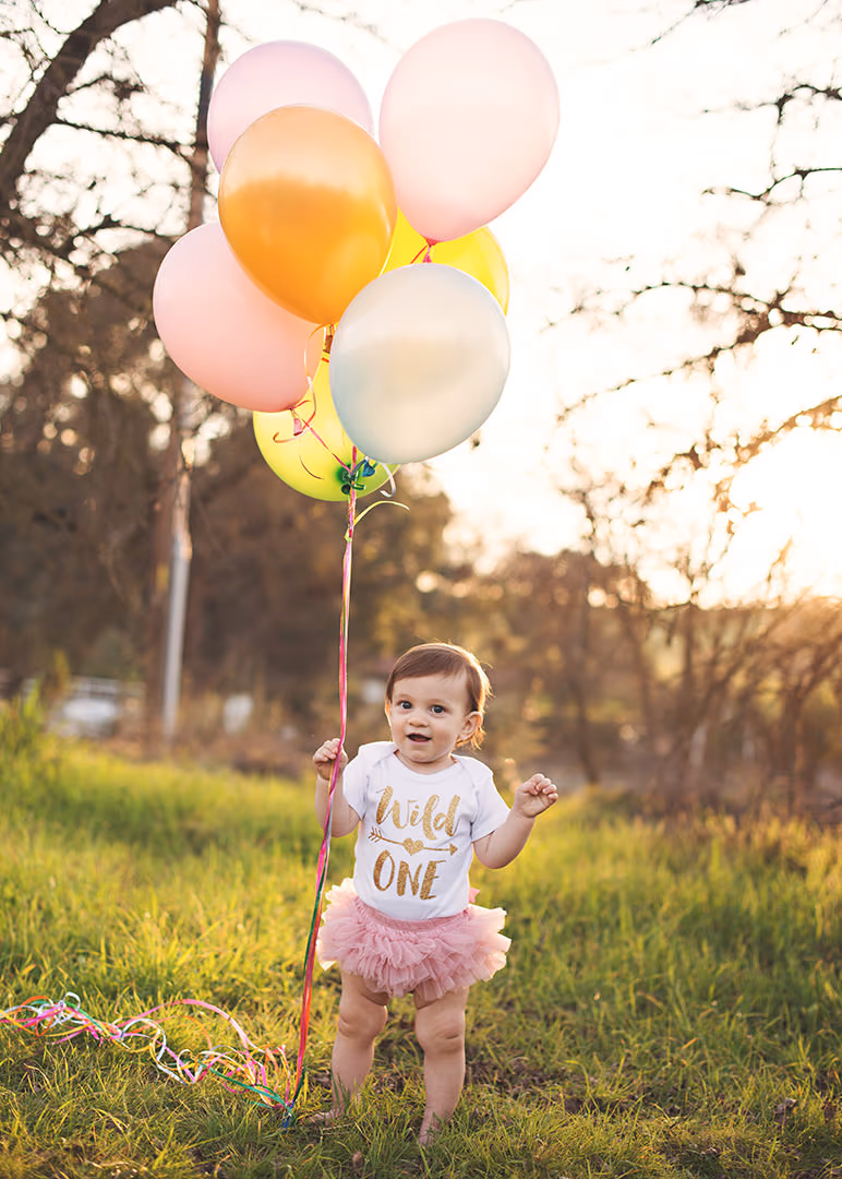 Milestone portrait session for baby by Alicia Cervenka Photography in the Bay Area